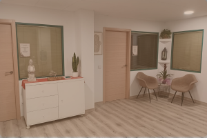 Espacio tranquilo y acogedor de un centro terapéutico en Rubí